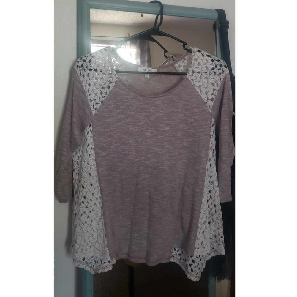 Umgee crochet top